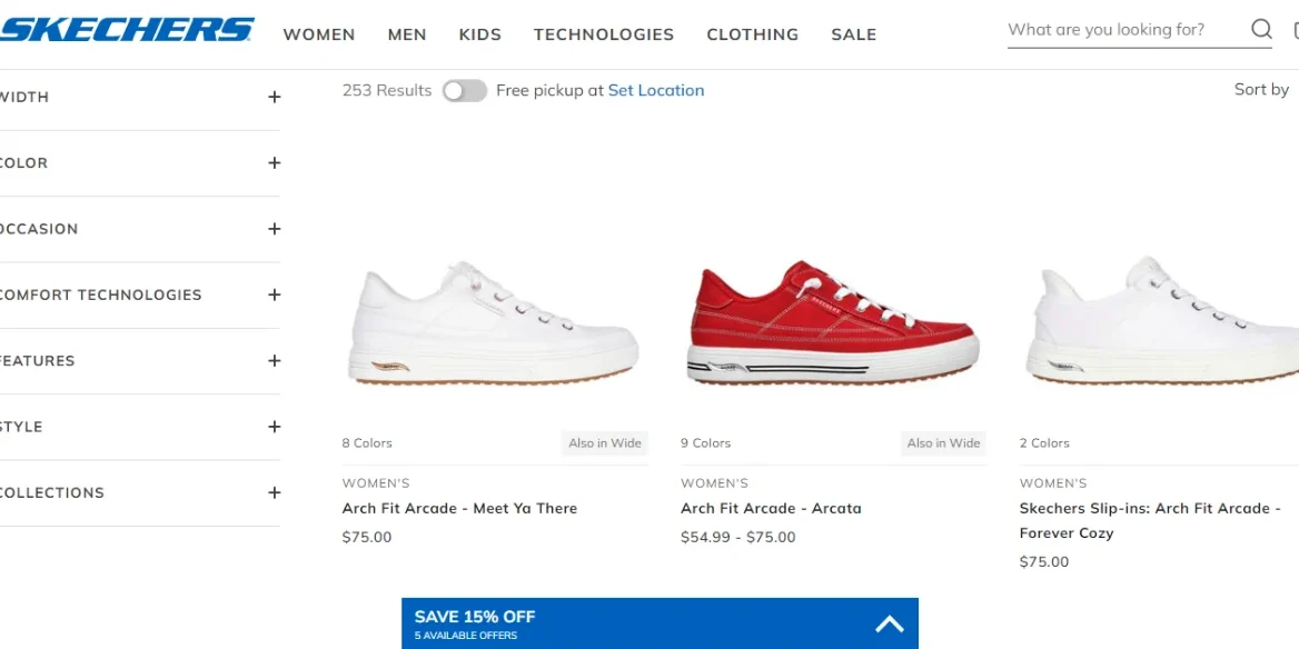 Skechers Sneakers for Women Skechers Sneakers for Women