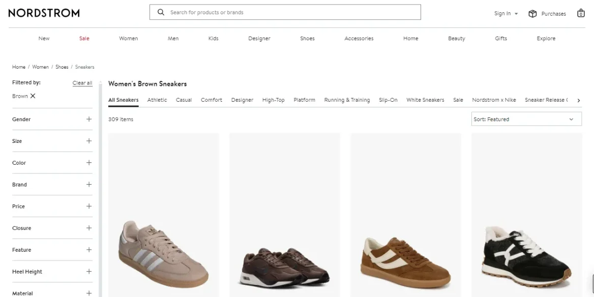 Brown Sneakers for Women Brown Sneakers for Women
